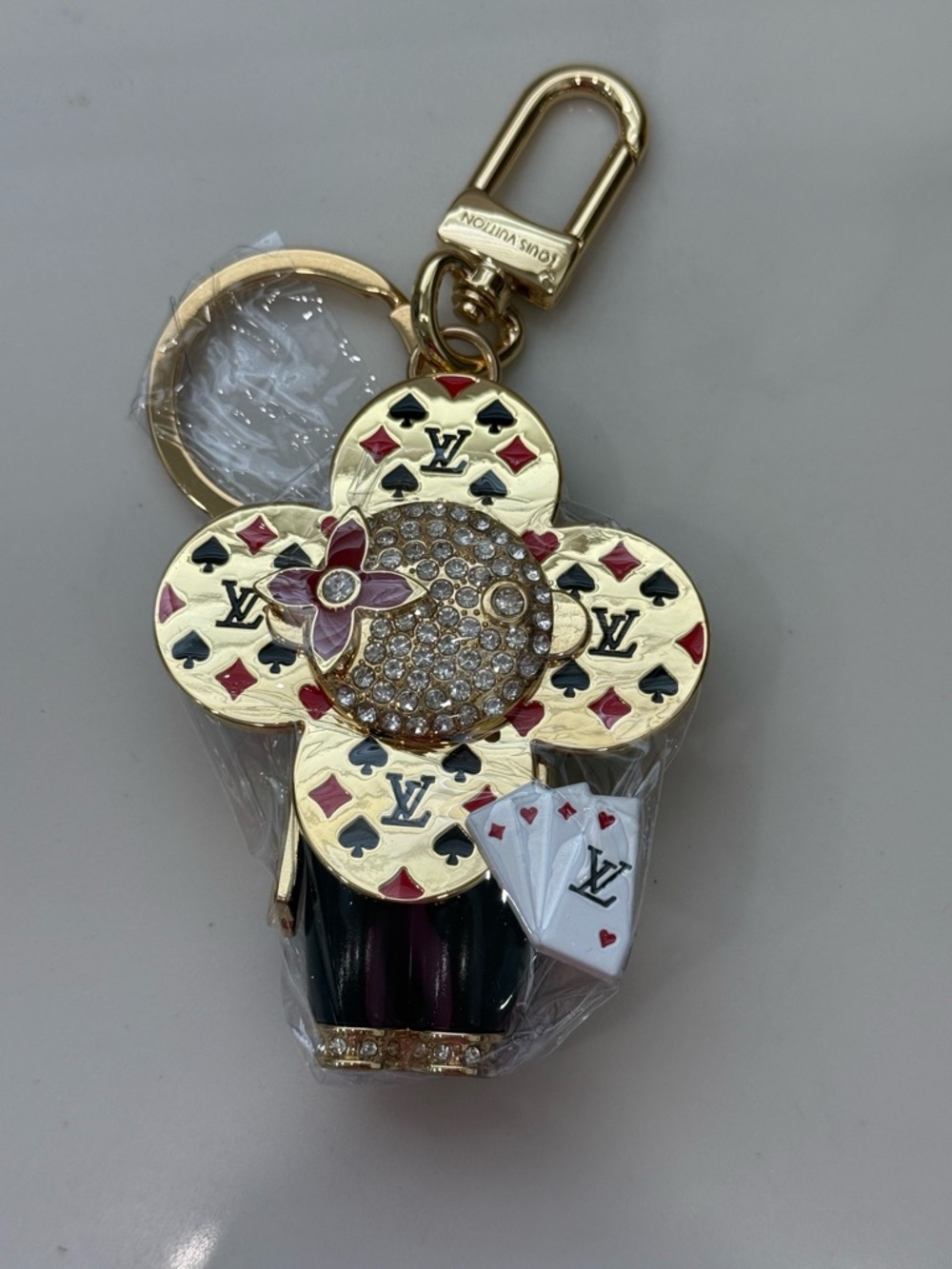 LV  Vivienne Poker Bag Charm/Key Holder